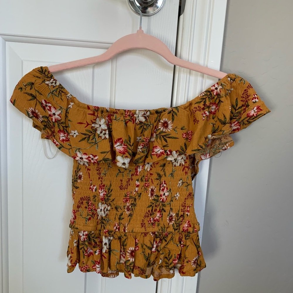 Off the shoulder top